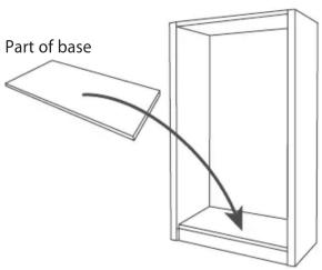 Part of base