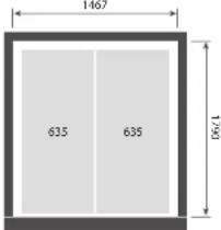 Fisher & Paykel 23990 - KIT PART NUMBERS AND CUT OUT DIMENSIONS TABLE - 3