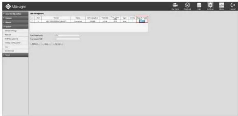 Milesight MS-N5016-UT - Step2. Ensure that the HDD has sufficient storage space. - 1