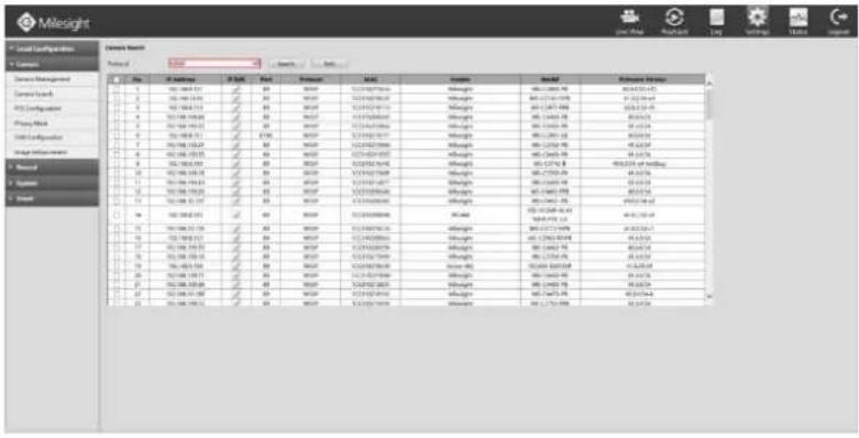 Milesight MS-N5016-UT - Device Search - 4