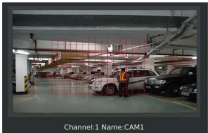 Milesight MS-N5016-UT - Step2. Set the trigger area for motion detection. - 2