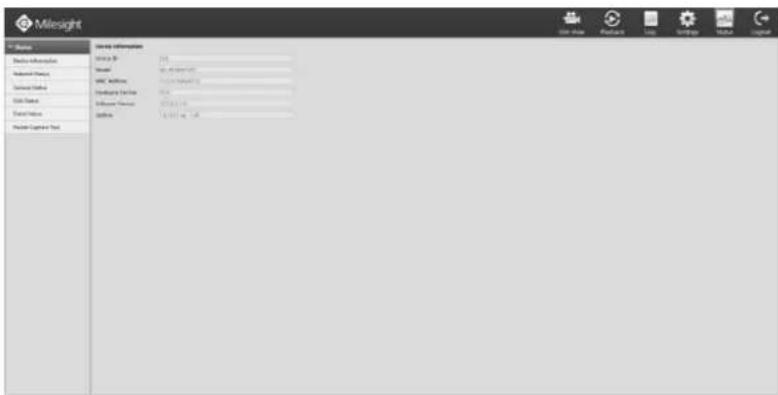 Milesight MS-N5016-UT - Device Information - 1