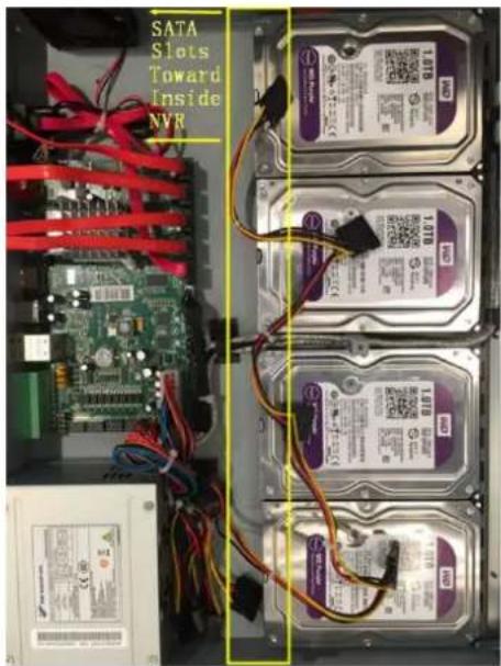 Milesight MS-N5016-UT - MS-N8000 series Hard Disk Installation - 7