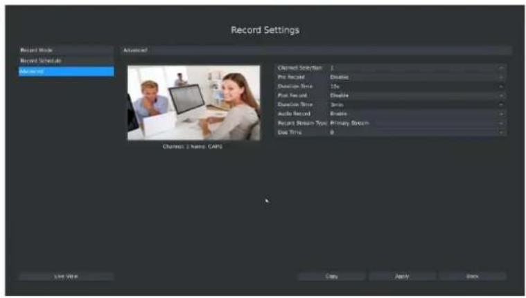 Milesight MS-N5016-UT - Advanced settings - 1