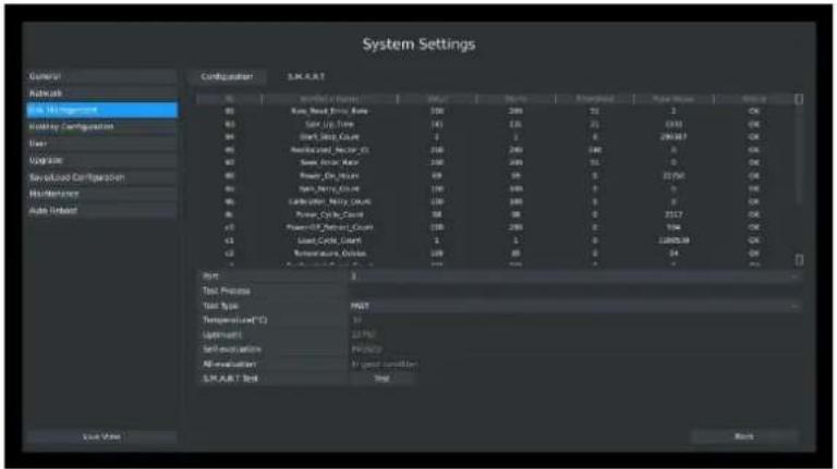 Milesight MS-N5016-UT - S.M.A.R.T Detection - 1