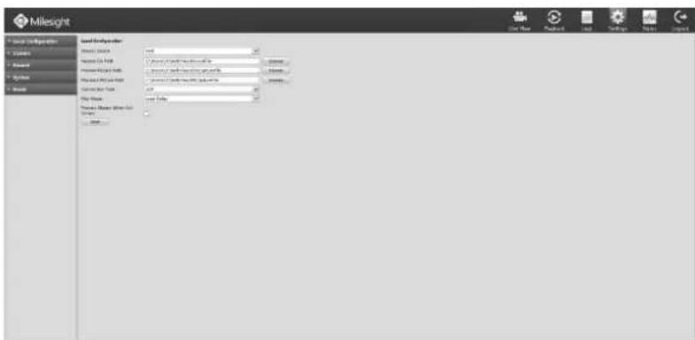 Milesight MS-N5016-UT - Local Configuration - 1