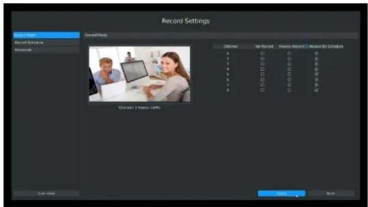Milesight MS-N5016-UT - Record Mode - 1