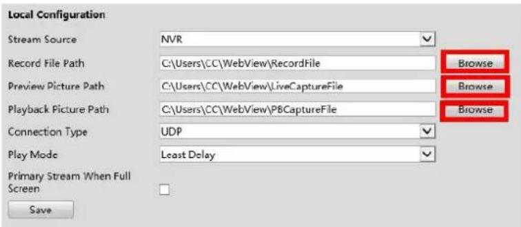 Milesight MS-N5016-UT - Local Configuration - 2