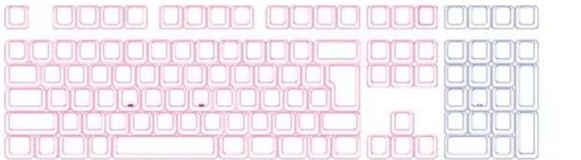 Cropped image showing a grid of pink and blue square tiles with some highlighted, likely part of a puzzle or layout design.