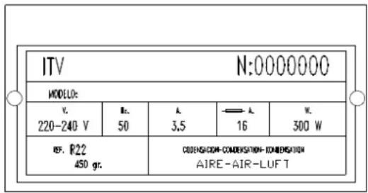 WHIRLPOOL ADN 102 - Rating plate and serial number - 1
