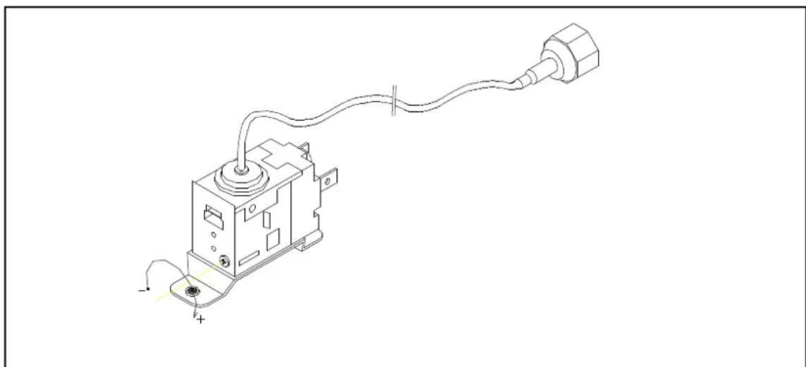 WHIRLPOOL ADN 102 - Fan pressostat (air-cooled models) - 1