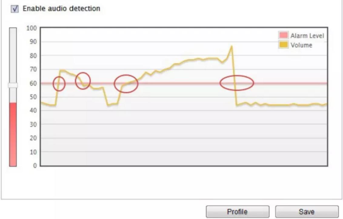 Vivotek FD9365-EHTV - Applications > Audio detection - 1