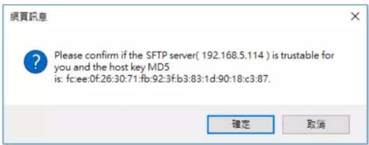Vivotek FD9365-EHTV - Server type - SFTP - 2