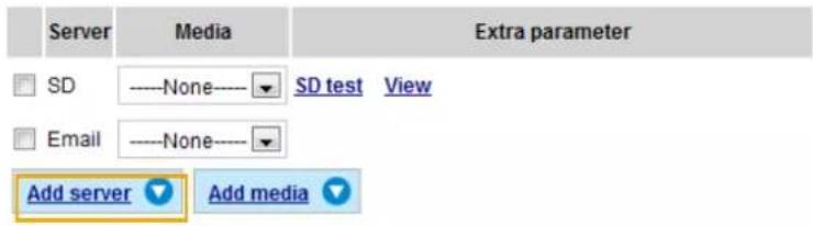 Vivotek FD9365-EHTV - Server type - Email - 3