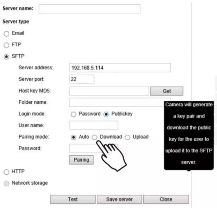 Vivotek FD9365-EHTV - Publickey mode: - 1