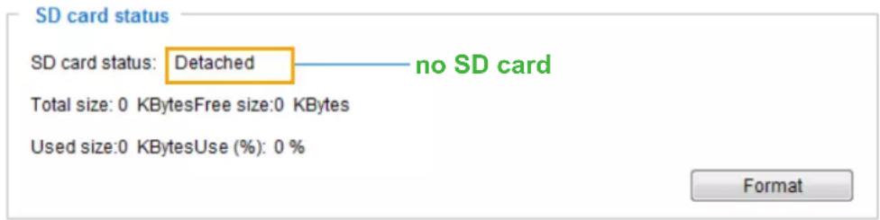 Vivotek FD9365-EHTV - SD card staus - 1