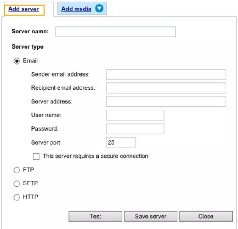 Vivotek FD9365-EHTV - Add server - 1