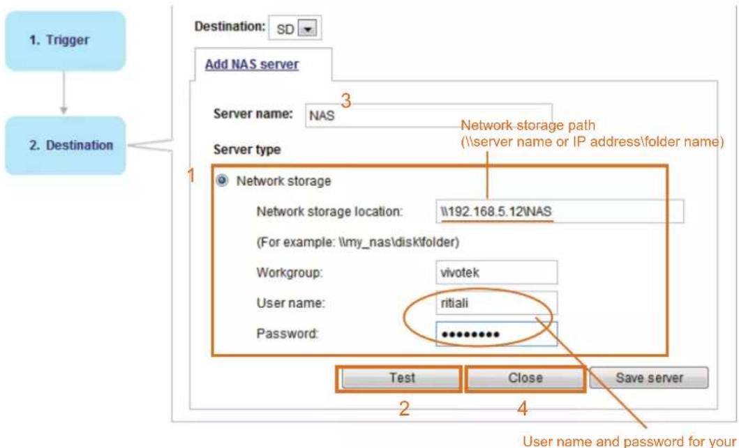 Vivotek FD9365-EHTV - NAS server - 1