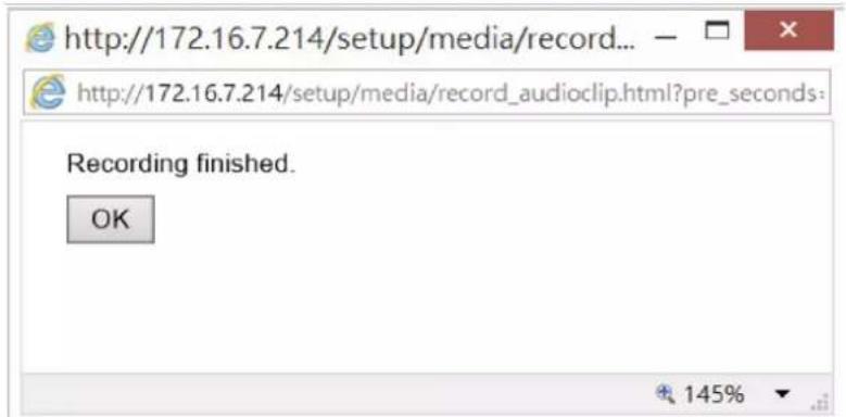 Vivotek FD9365-EHTV - Audio clips - 2