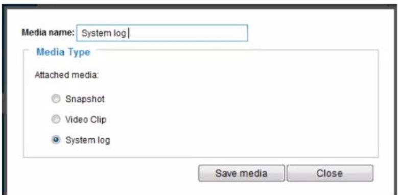 Vivotek FD9365-EHTV - Media type - System log - 1