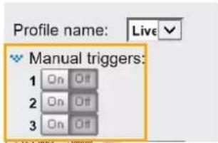 Vivotek FD9365-EHTV - ■ Manual Triggers - 2