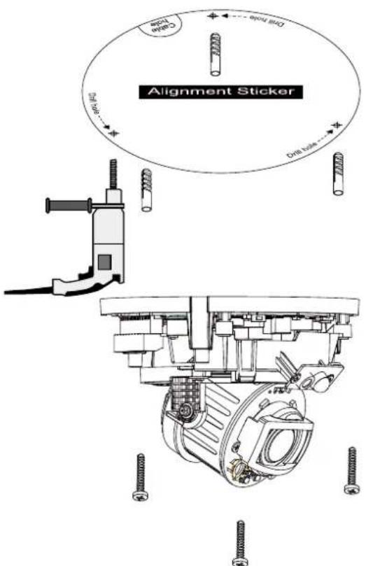 Vivotek FD9365-HTV - Hardware Installation (FD9165) - 5