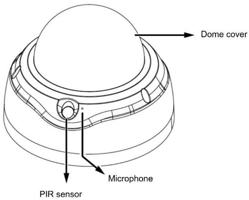 Vivotek FD9365-HTV - Outer View (FD9165) - 1