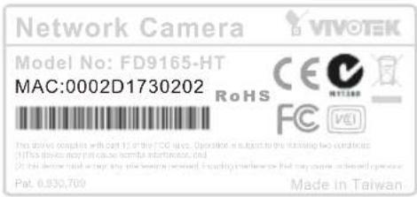 Vivotek FD9365-HTV - Software Installation - 3