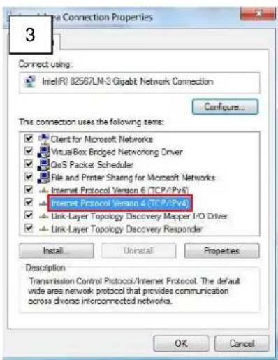 ACTi A31 - Manually adjust the IP address of the PC: - 3