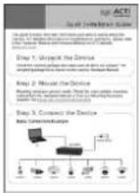ACTi A92 - Package Contents - 5
