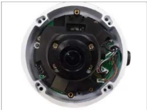ACTi A92 - How to Move the Camera Cable From Side to Bottom - 8