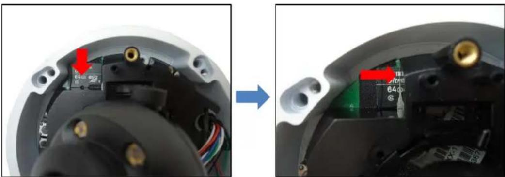 ACTi A92 - How to Insert the Memory Card - 2