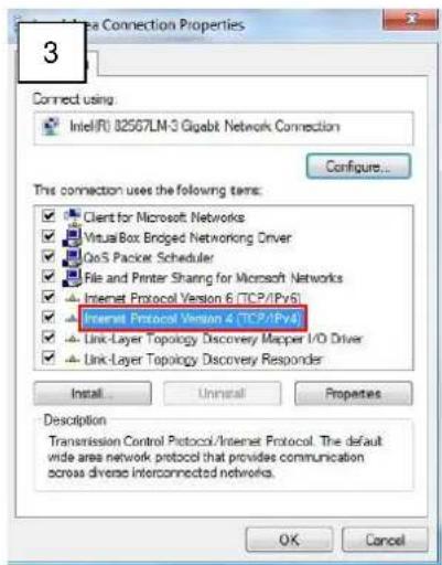 ACTi A92 - Manually adjust the IP address of the PC: - 3