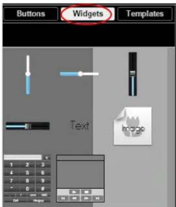 Buttons Widgets Templates Text Image