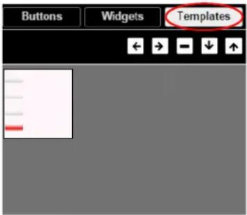 Buttons Widgets Templates