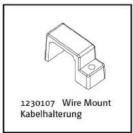 1230107 Wire Mount Kabelhalterung