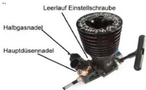 Leerlauf Einstellschraube Halbgasnadel Hauptdüsennadel