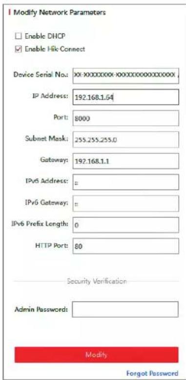 Hikvision DS-2CD2135FWD-IS - Note: - 1