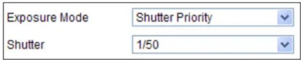 Hikvision DS-2DE7320IW-AE - ◆ Shuer Priority: - 1