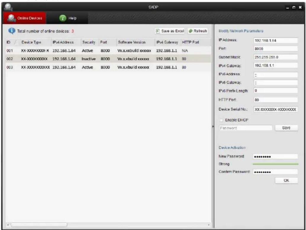 Hikvision DS-2DE7320IW-AE - ◆ Search online devices automacally - 1