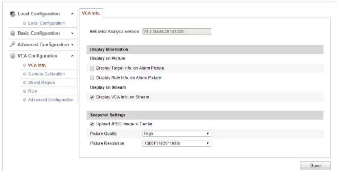 Hikvision DS-2CD2522FWD-ISB - Behavior Analysis - 1