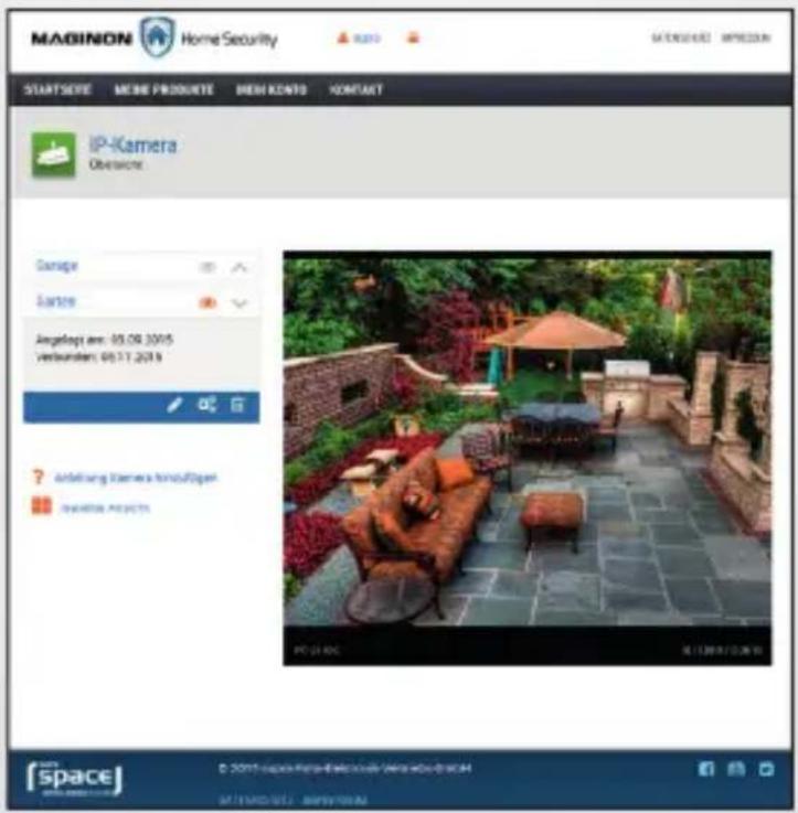 Maginon Wifi Video Camera IPC-30-FHD - Überwachungskamera aufrufen - 1