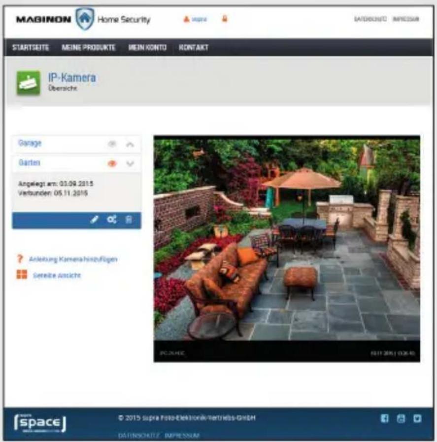 Maginon Wifi Video Camera IPC-30-FHD - Überwachungskamera aufrufen - 1