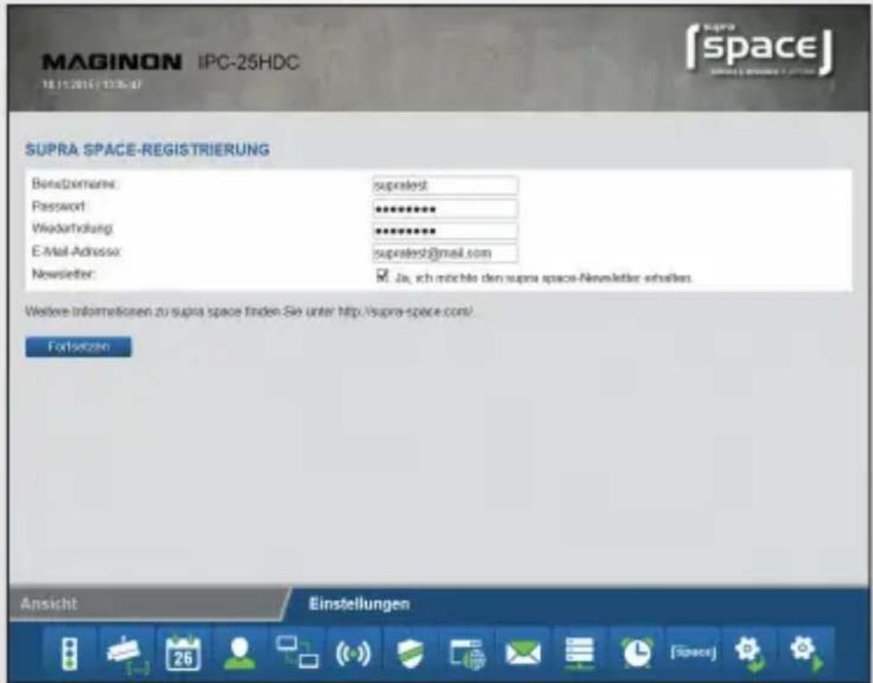 Maginon Wifi Video Camera IPC-30-FHD - Die supra space einrichten - 2