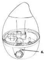 Easy Home Personal Ultrasonic Humidifier 49136 - Operating Instructions - 3