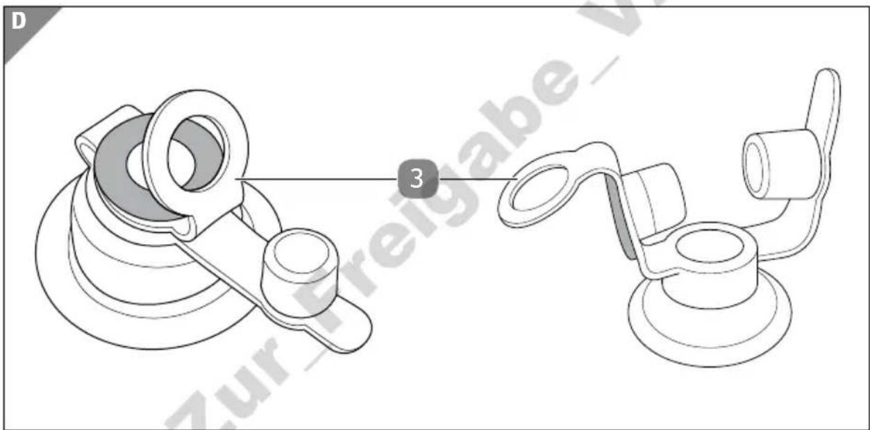 Technical line drawing of mechanical components with no visible text or symbols