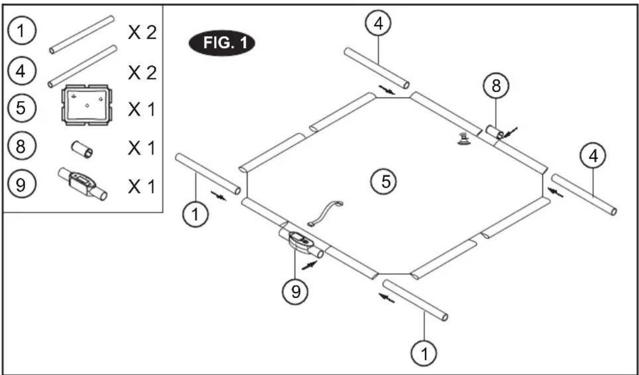 Crane Archery or Skeet Shooting Game 51602 - FIG.1 - 1