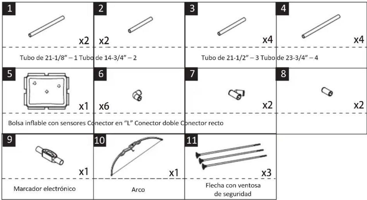 Crane Archery or Skeet Shooting Game 51602 - LISTA DE PIEZAS - 1
