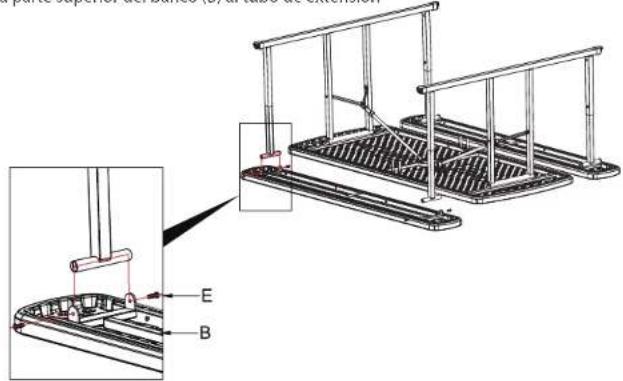 Easy Home Gardenline 6' Folding Picnic Table - Instrucciones de ensamblaje Instrucciones picinsplegable de 6 piesMesa picnic plegable de 6 pies - 3