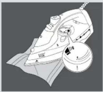 Easy Home Steam Iron 95986 - Plugging in the steam iron - 1